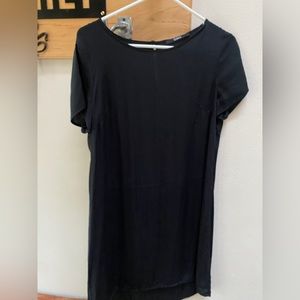 Quince Washable Silk Stretch Tee Dress